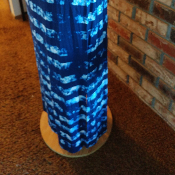 a.n.a - Tie-dyed striped Rayon knit skirt - Picture 2 of 7